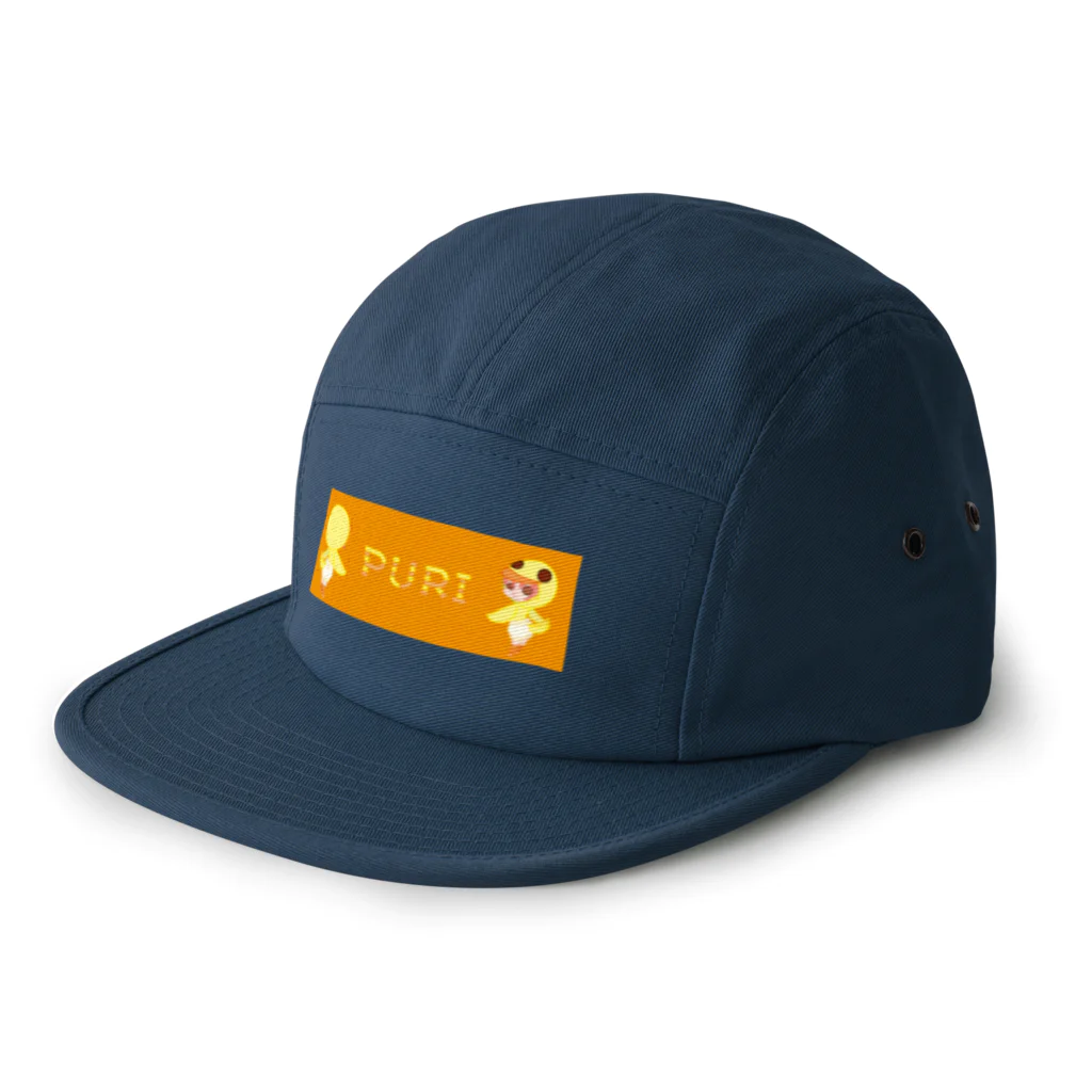 ウサネコのぷり☆ヒヨコちゃん オレンジ 5 Panel Cap