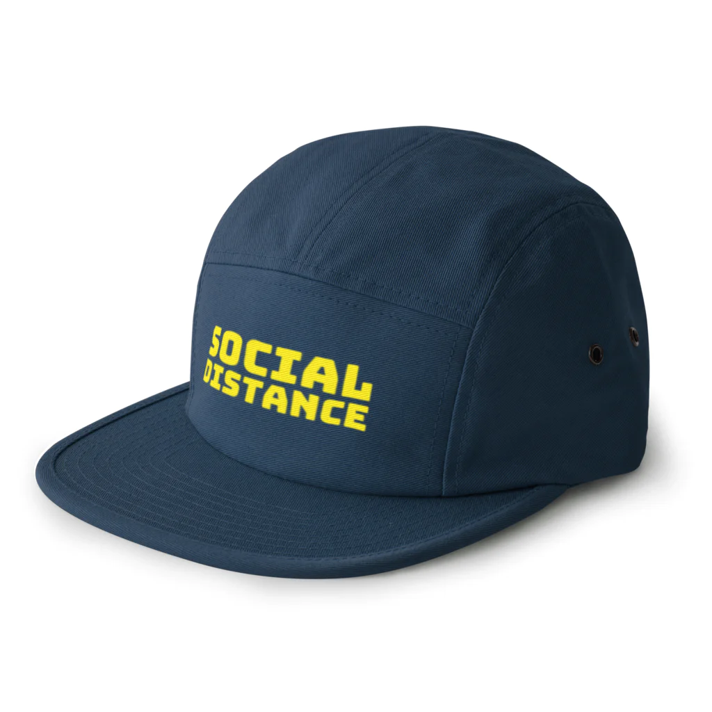 psssonのsocail distance 5 Panel Cap