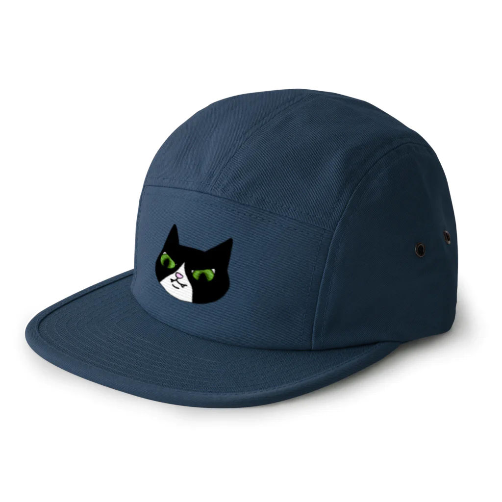 偽り太陽の白足袋福蔵 5 Panel Cap