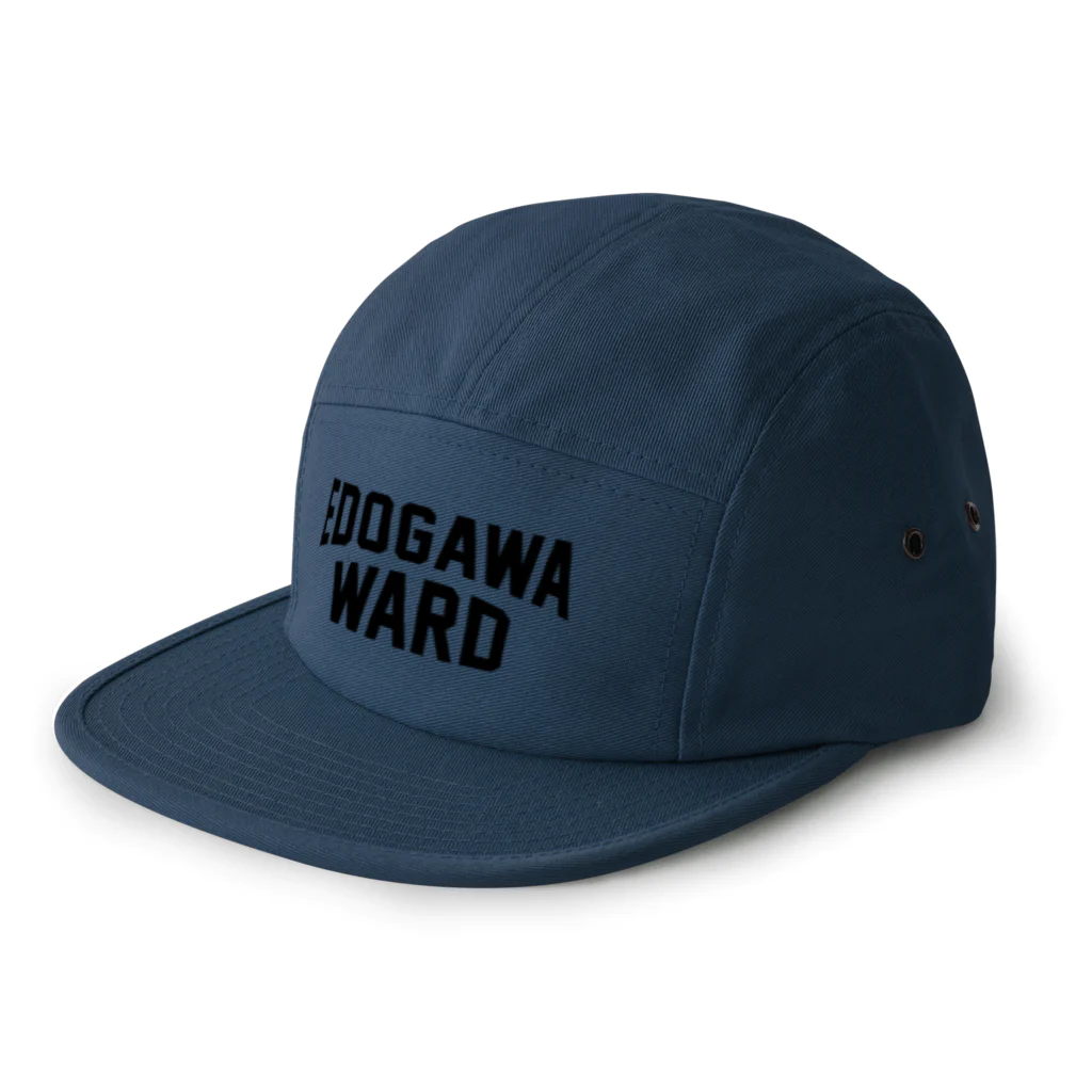 JIMOTO Wear Local Japanの 江戸川区 EDOGAWA WARD 5 Panel Cap