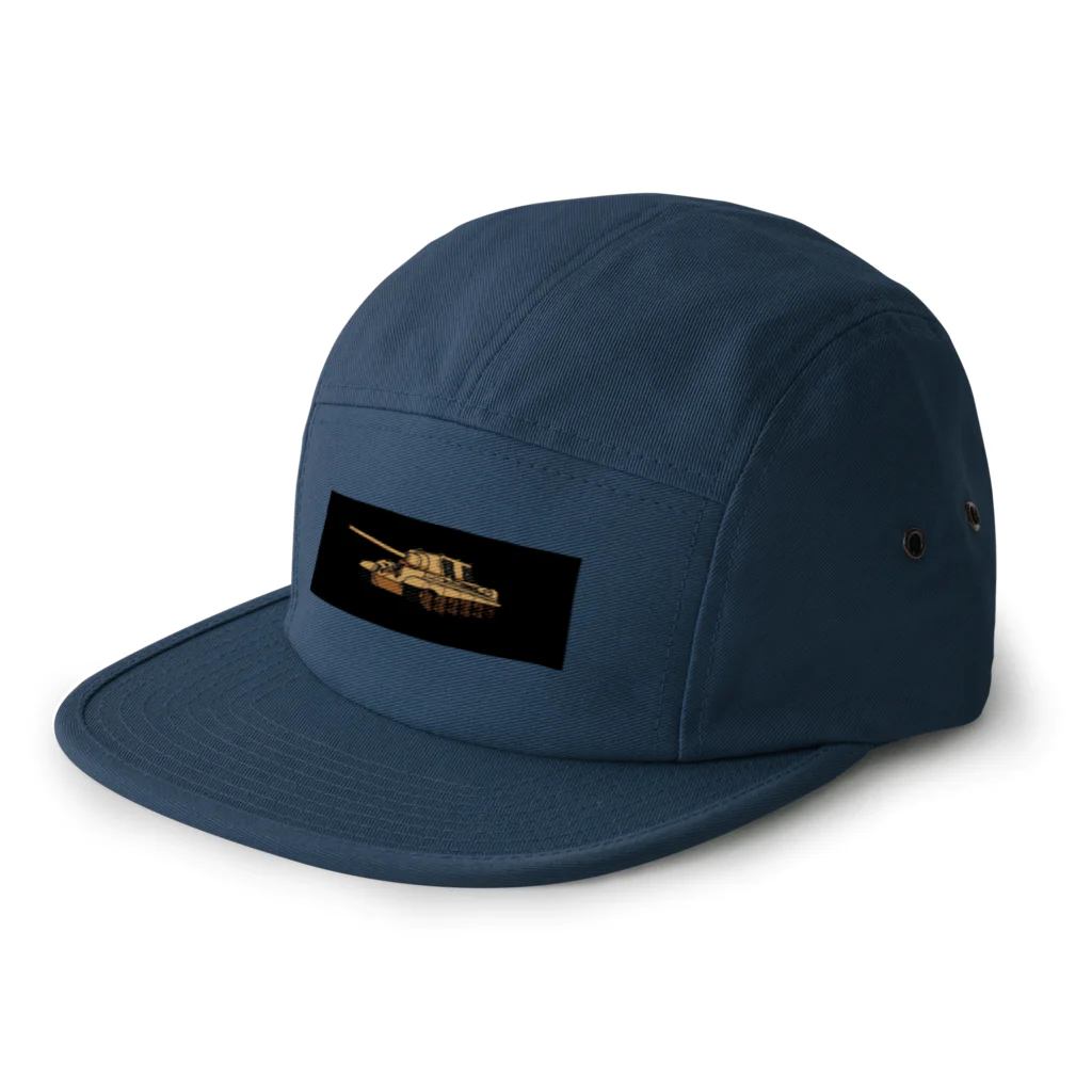 AK-47とシマエナガのヤク虎　グッズ 5 Panel Cap