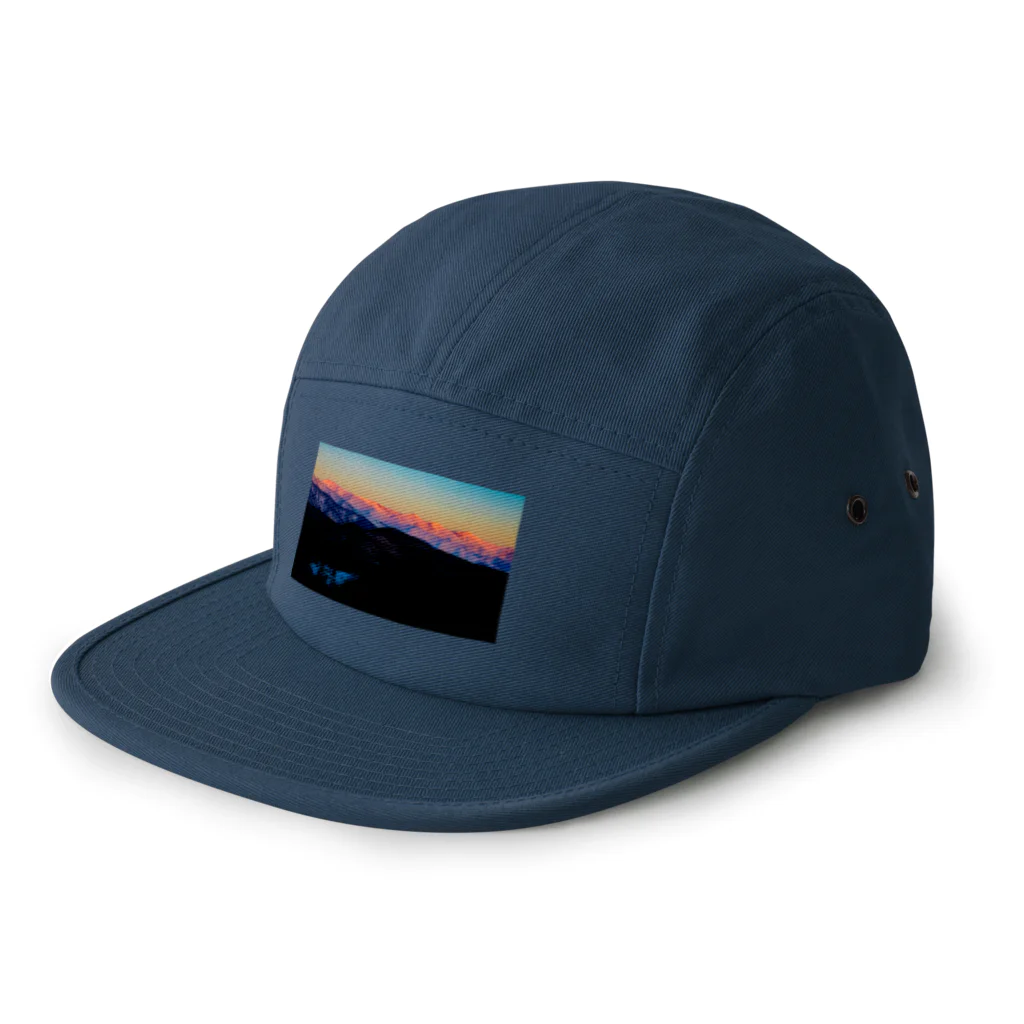 seaのモルゲン北アルプス 5 Panel Cap