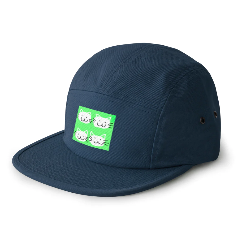 edamamedaisukiの四つ子の猫 5 Panel Cap