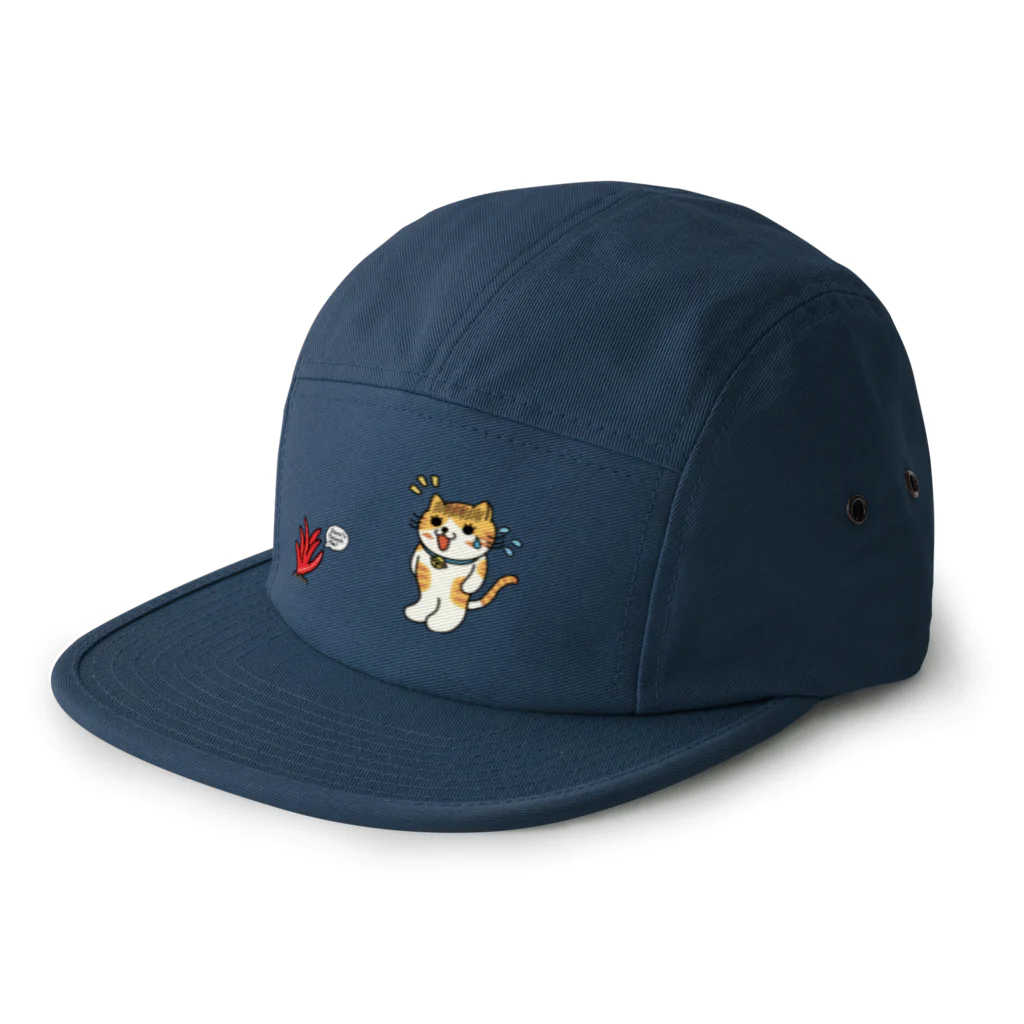 楽猫楽描しげ屋のカエンタケ 5 Panel Cap