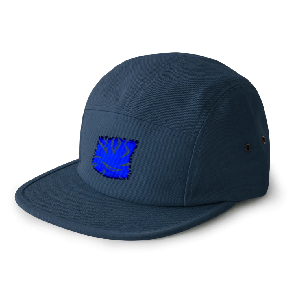 MUGURa-屋の青バリエーション 5 Panel Cap