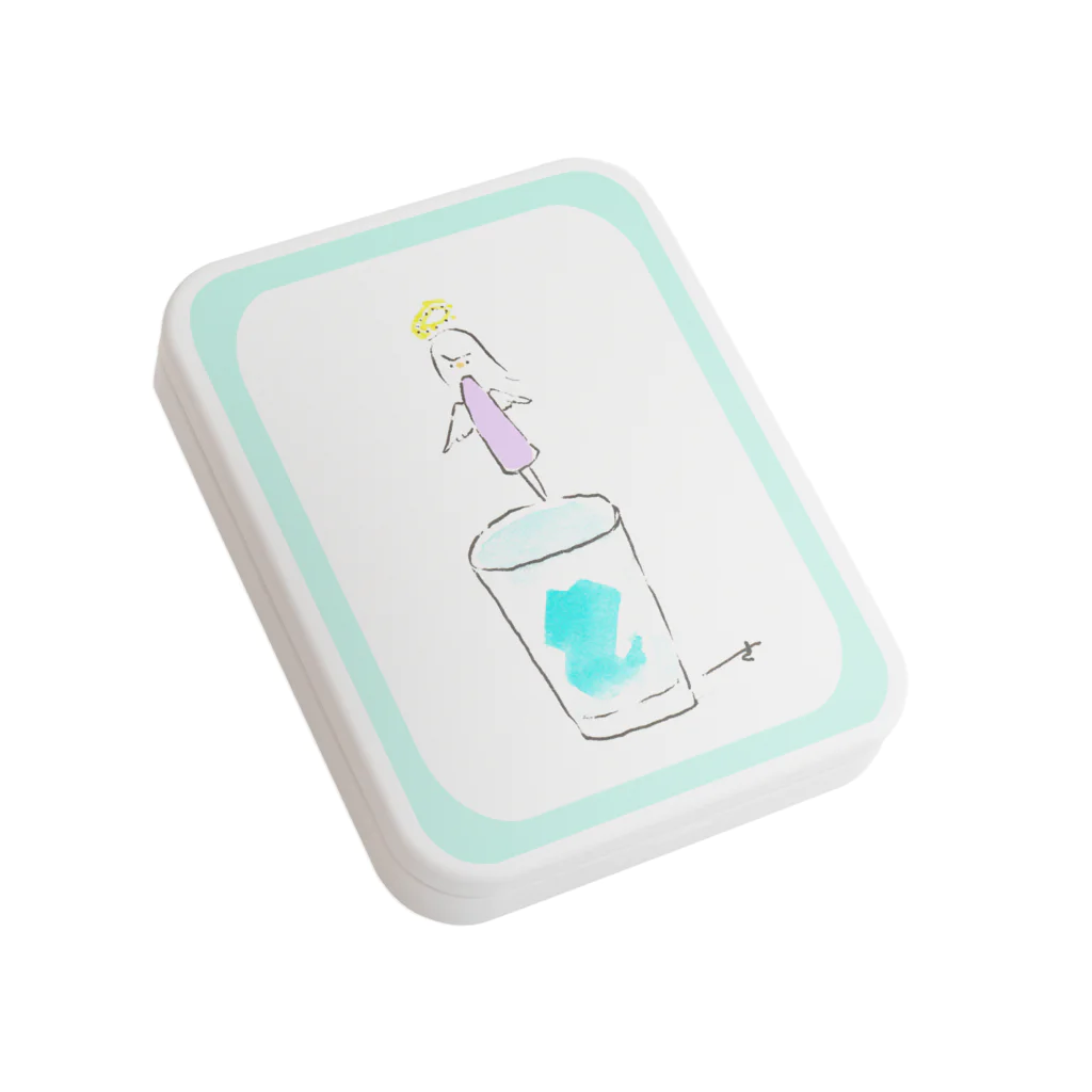 🏖️tobikata.の天使さんフラット缶ケース Flat Tin Case