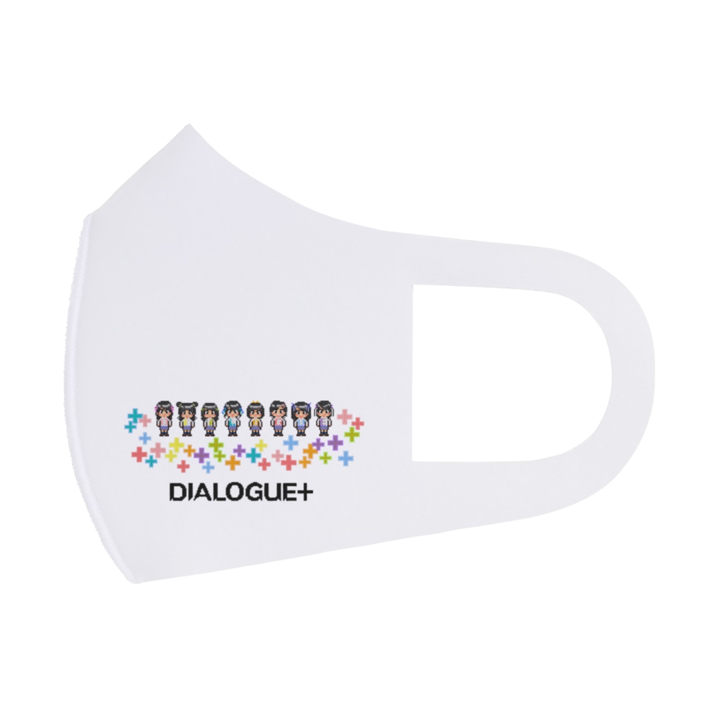 ドットdialogue 箱推しマスク Dialogue Dialogue 24chocolate のフルグラフィックマスク通販 Suzuri スズリ