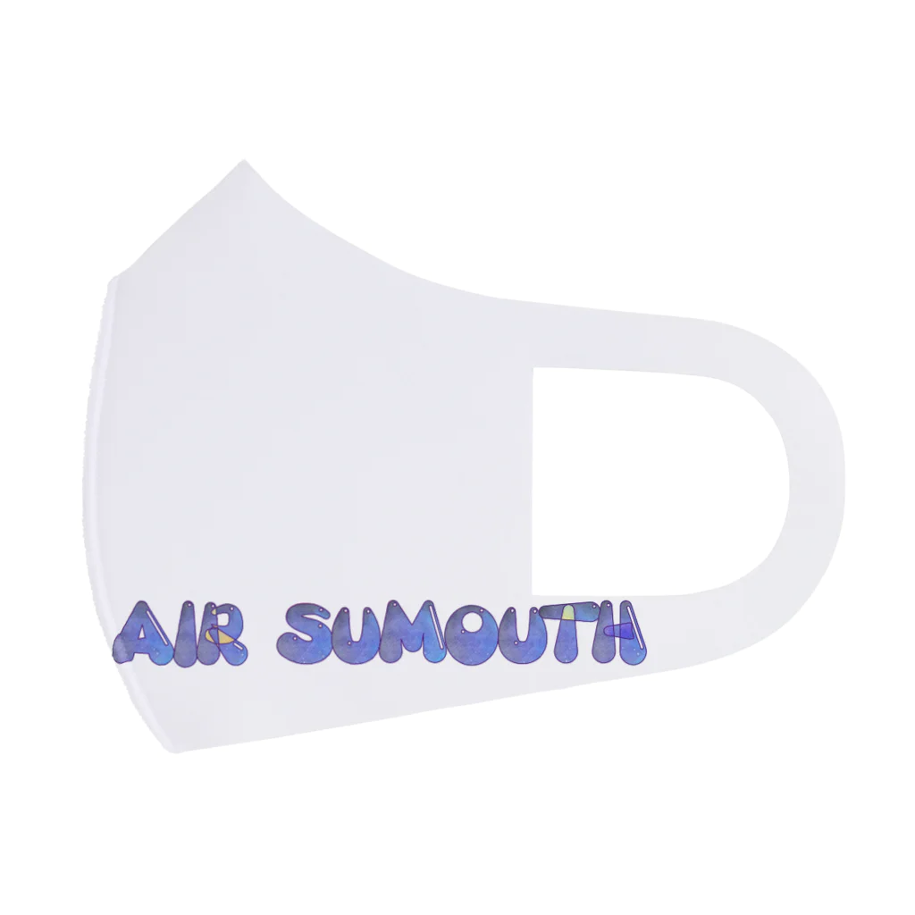 Air Sumouthの☆エアースマース文字☆ Face Mask