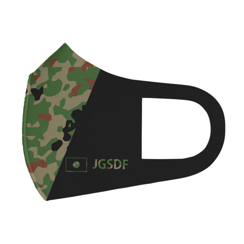 Y.T.S.D.F.Design　自衛隊関連デザインの陸上自衛隊マスク　3等陸尉 Face Mask