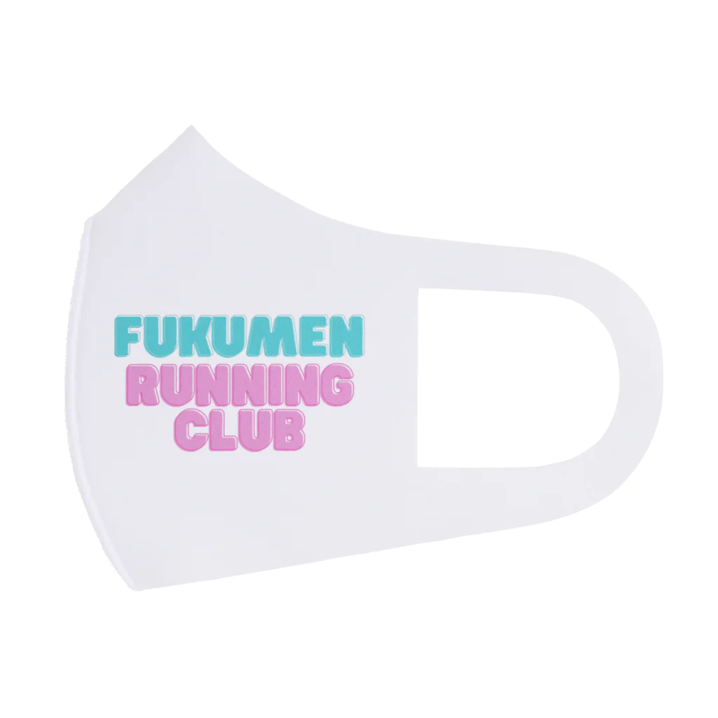 ふくめん社長@HARD CORE 人生のFUKUMEN RUNNING CLUB フルグラフィックマスク