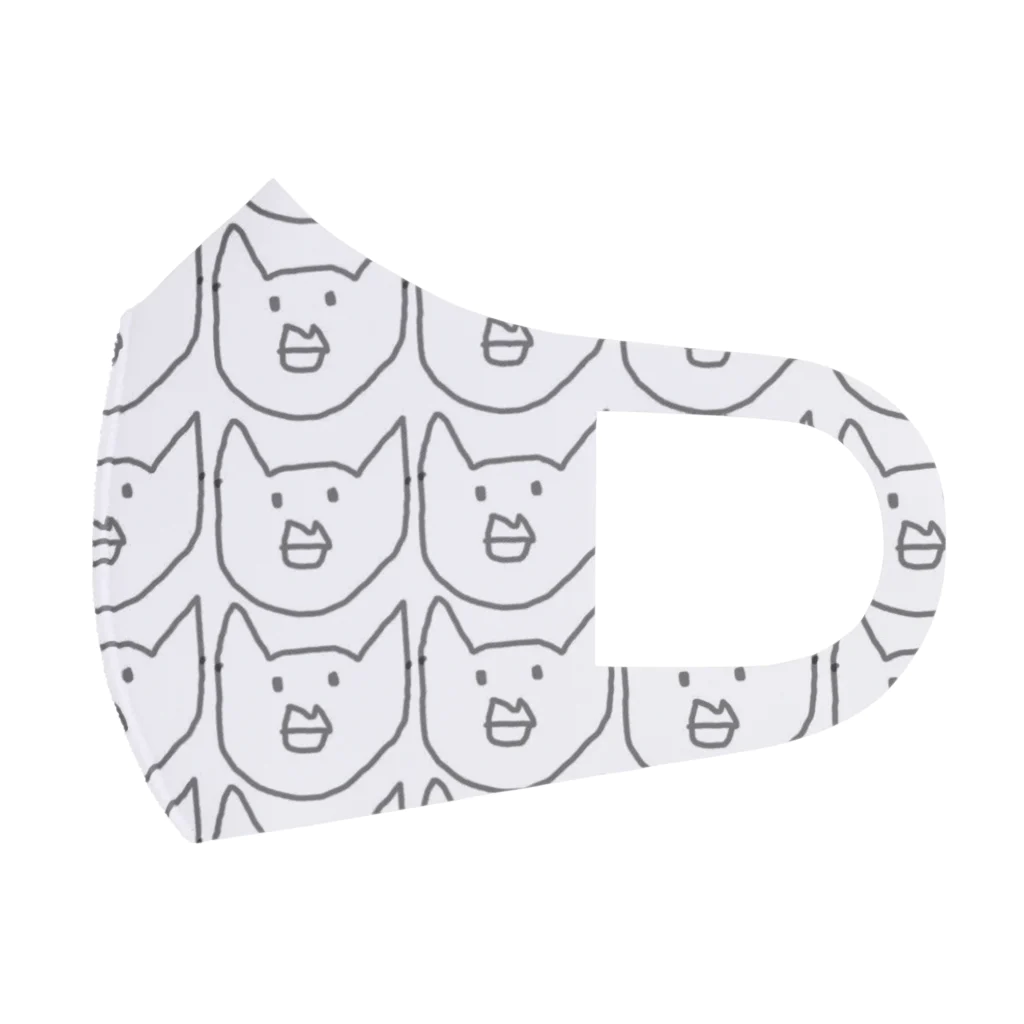 エリザベスのKUCHIBIRU・NEKO フルグラフィックマスク
