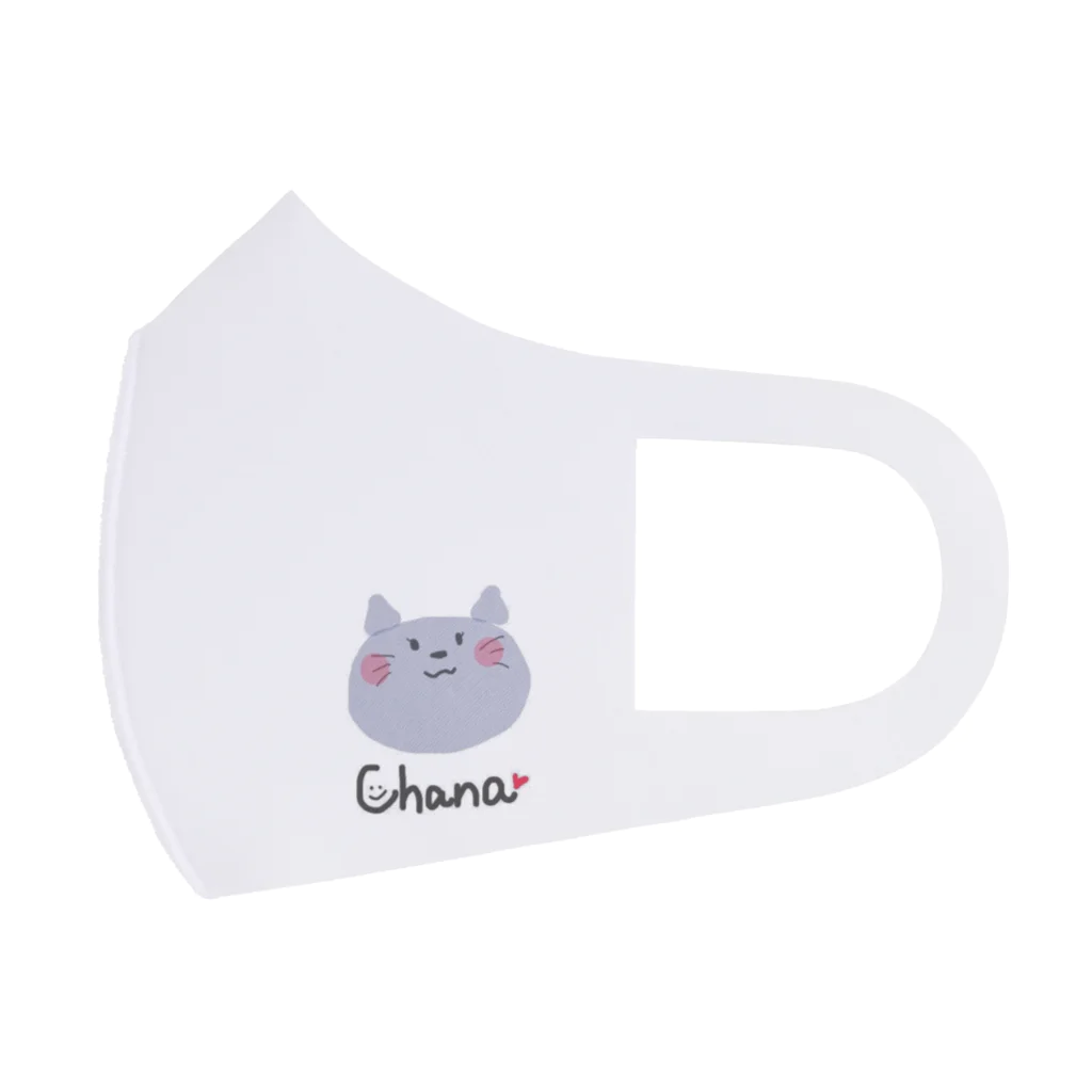 chanachanaのちゃにゃんこ Face Mask