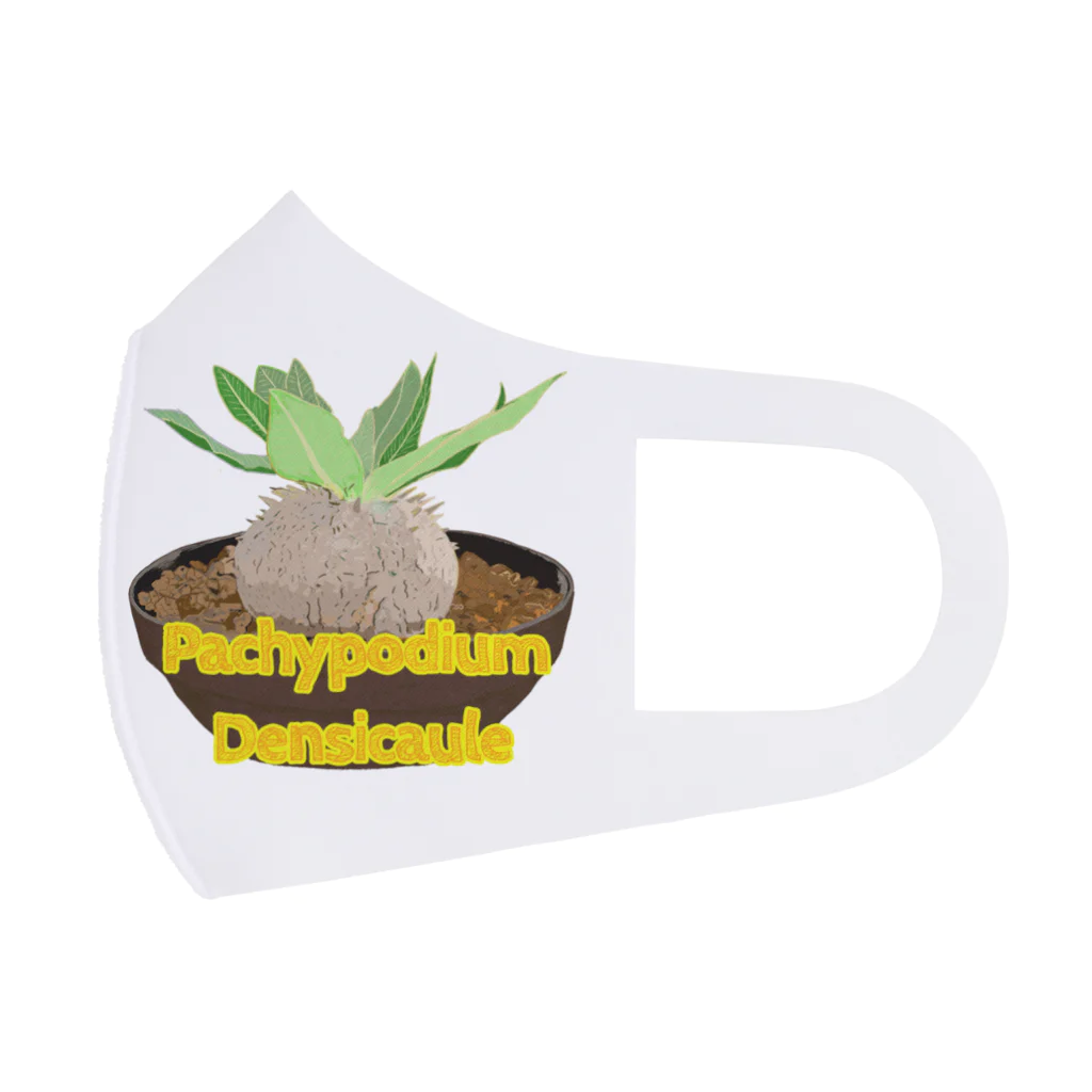 momoのPachypodium Densicaule フルグラフィックマスク