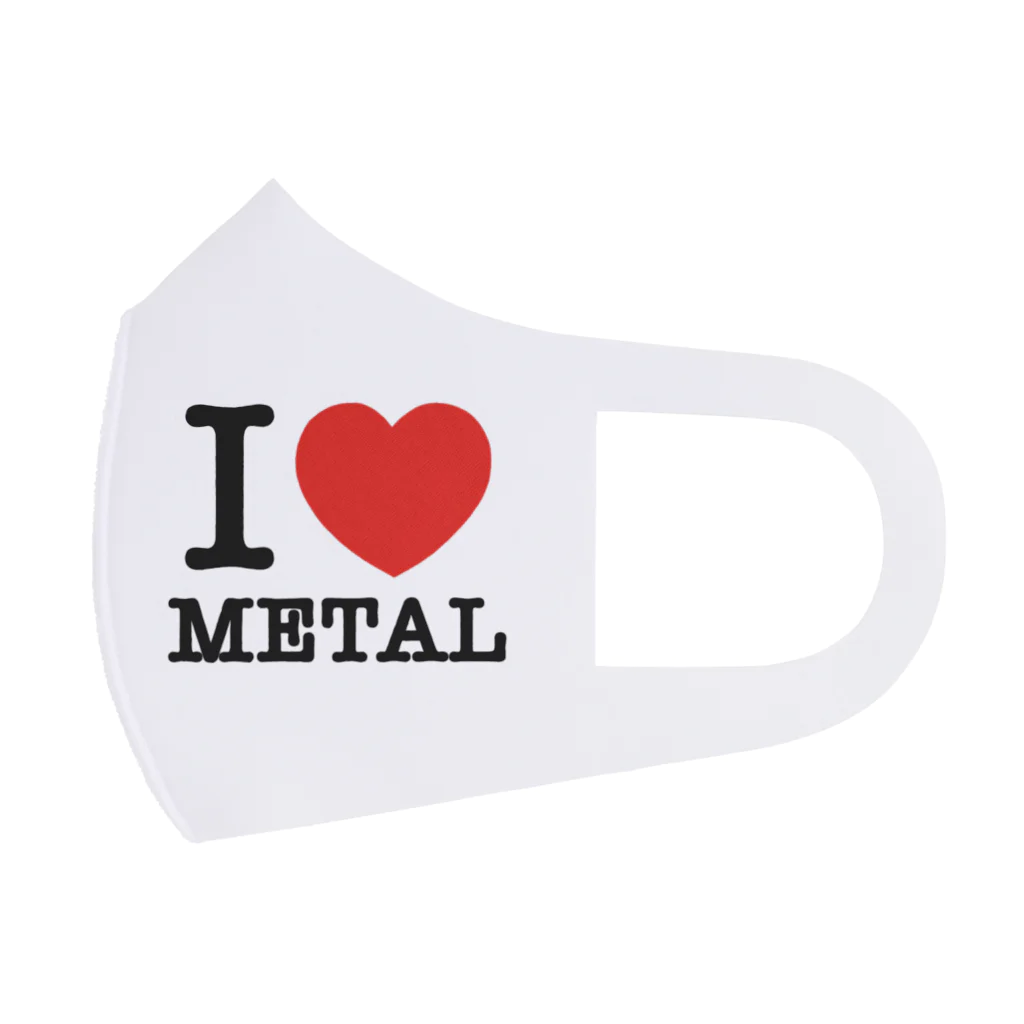 HachijuhachiのI LOVE METAL フルグラフィックマスク