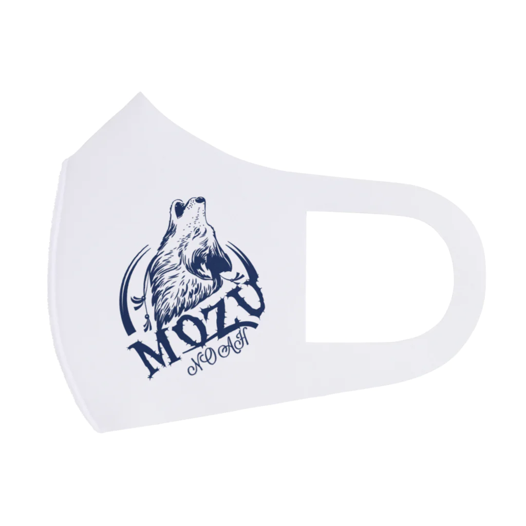 Mozu NoahのMozuNoah狼ロゴ フルグラフィックマスク