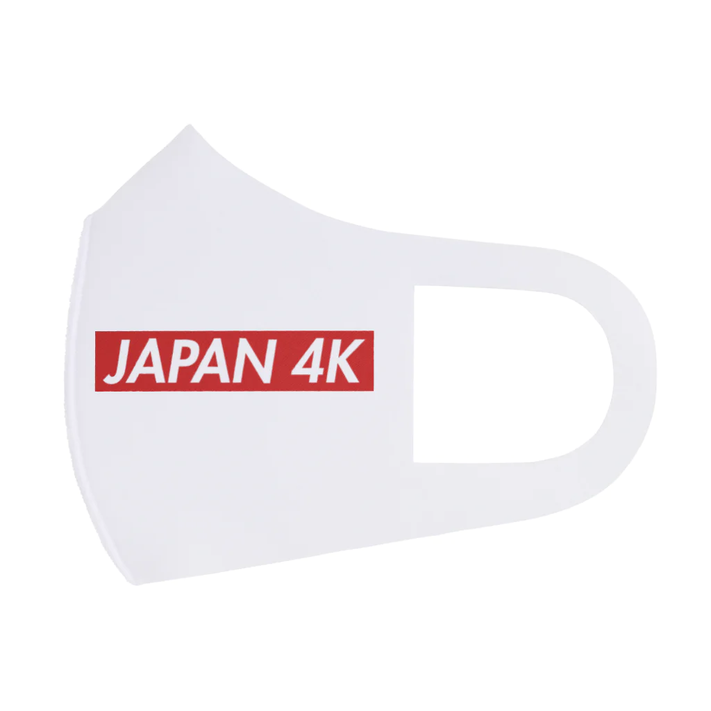 JAPAN 4KのJAPAN 4K ロゴアイテム 풀 그래픽 마스크