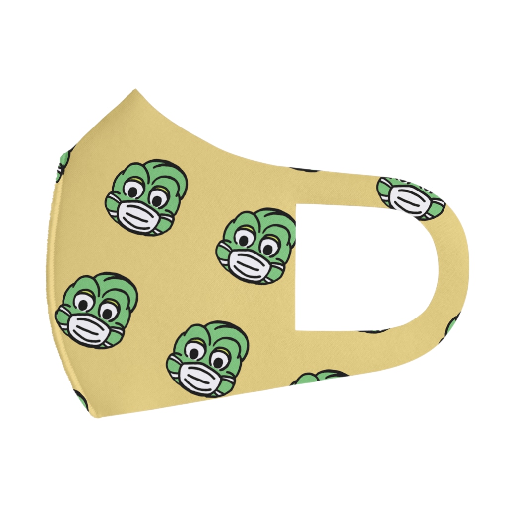 カメレオンのモホークSHOPのモホーク　Smallフェイス(ドット) Face Mask