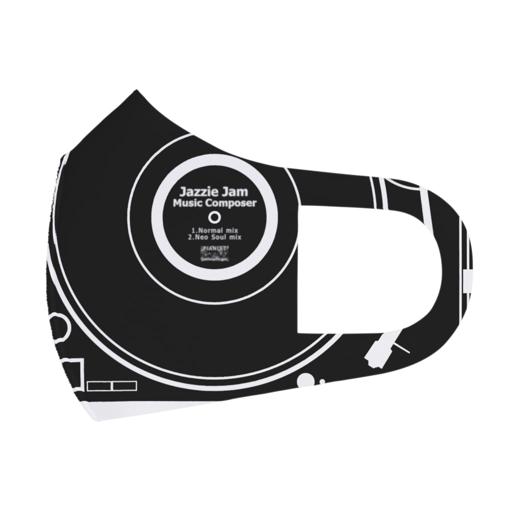 United Sweet Soul MerchのJazzie Jam Logo Face Mask