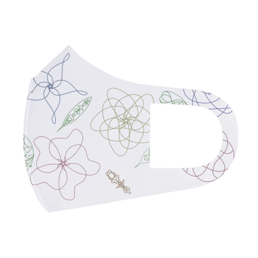 Glass Gardenのブーケ フルグラフィックマスク