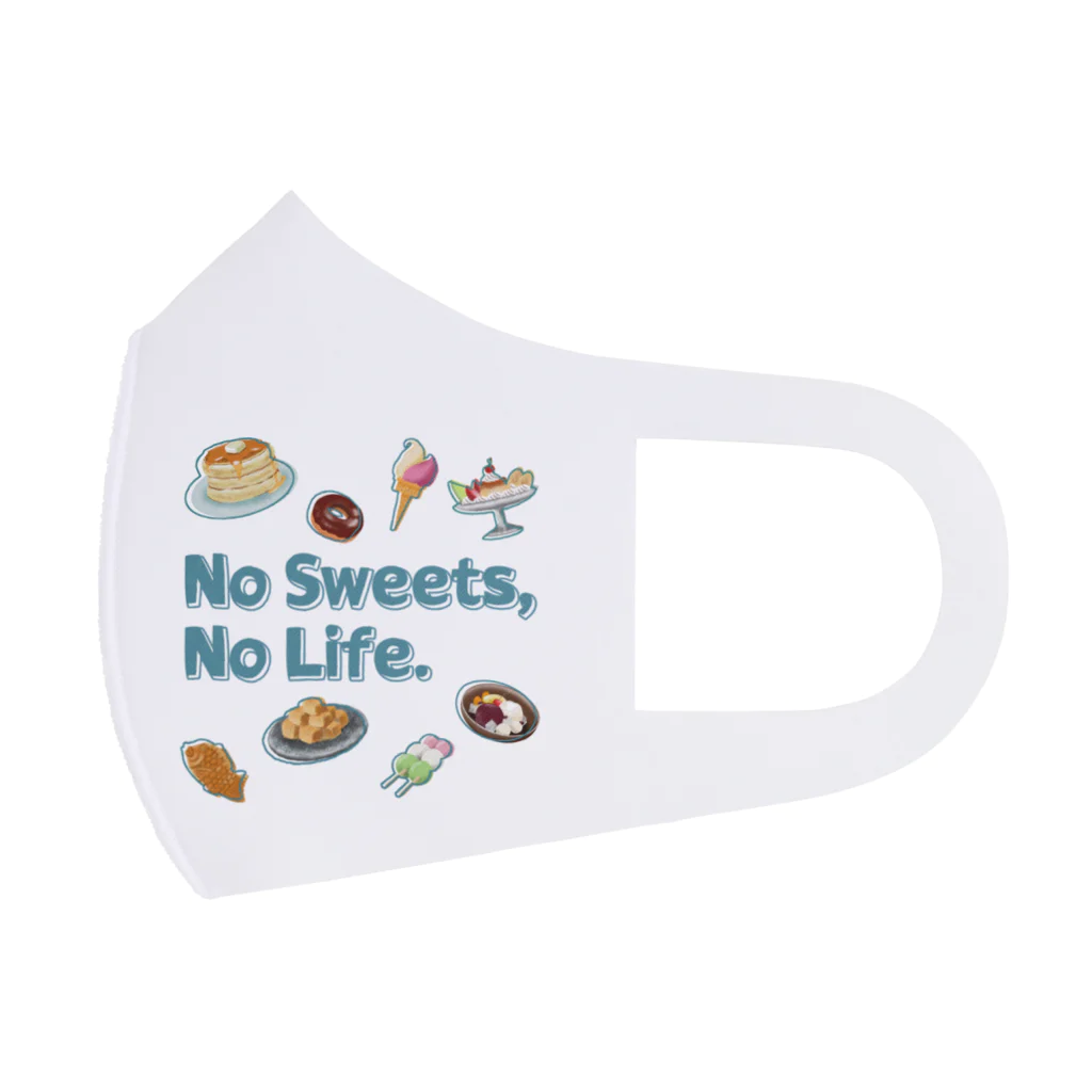 SU-KUのNo Sweets,No Life. Face Mask