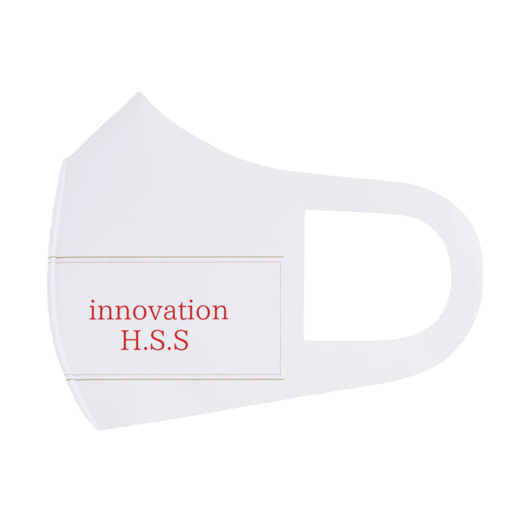 innovationHSSのロゴBOX フルグラフィックマスク