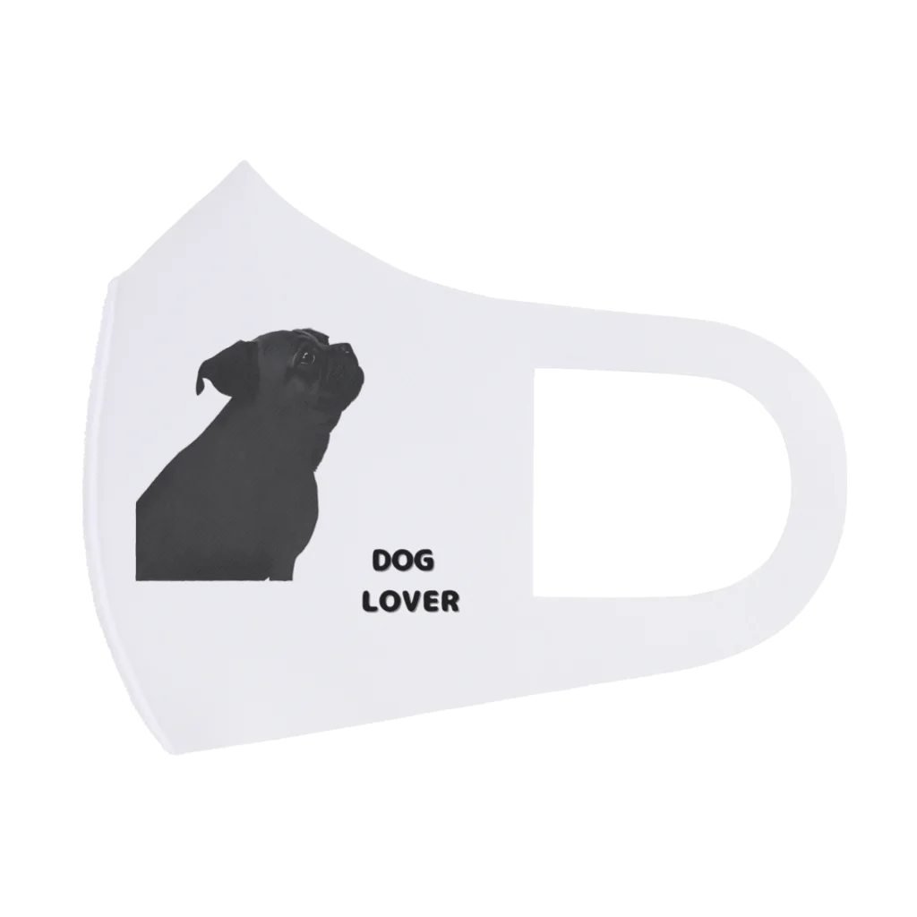 DOG LOVERのDOG LOVER（パグ） Face Mask
