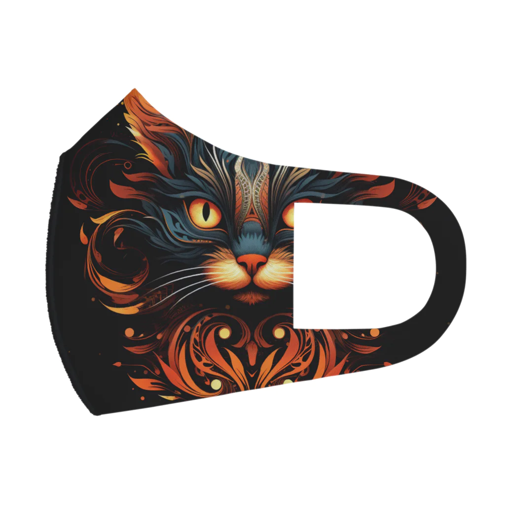 milkeのKit cat フルグラフィックマスク