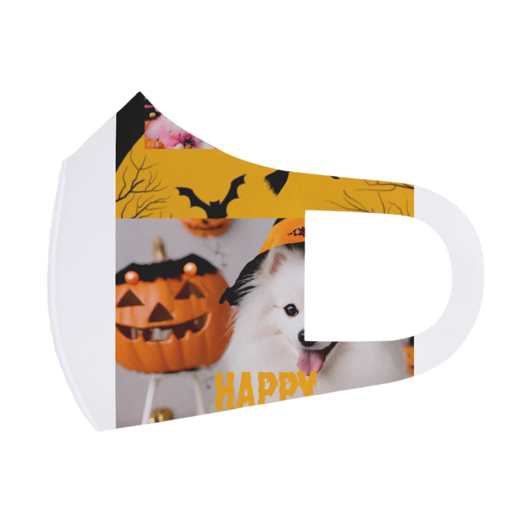 MIPA♥のハロウィン🎃スピッツ Face Mask