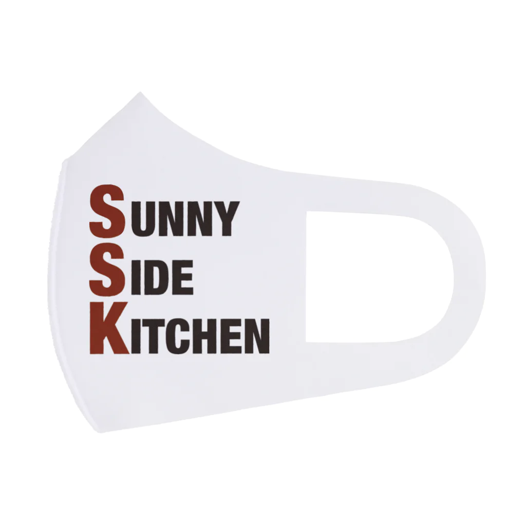 yokayokasのSUNNY SIDE KITCHEN フルグラフィックマスク