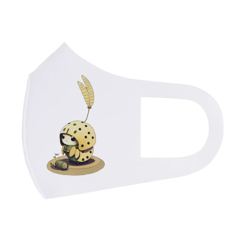 FairyShopの芋虫＋ヘルメット フルグラフィックマスク