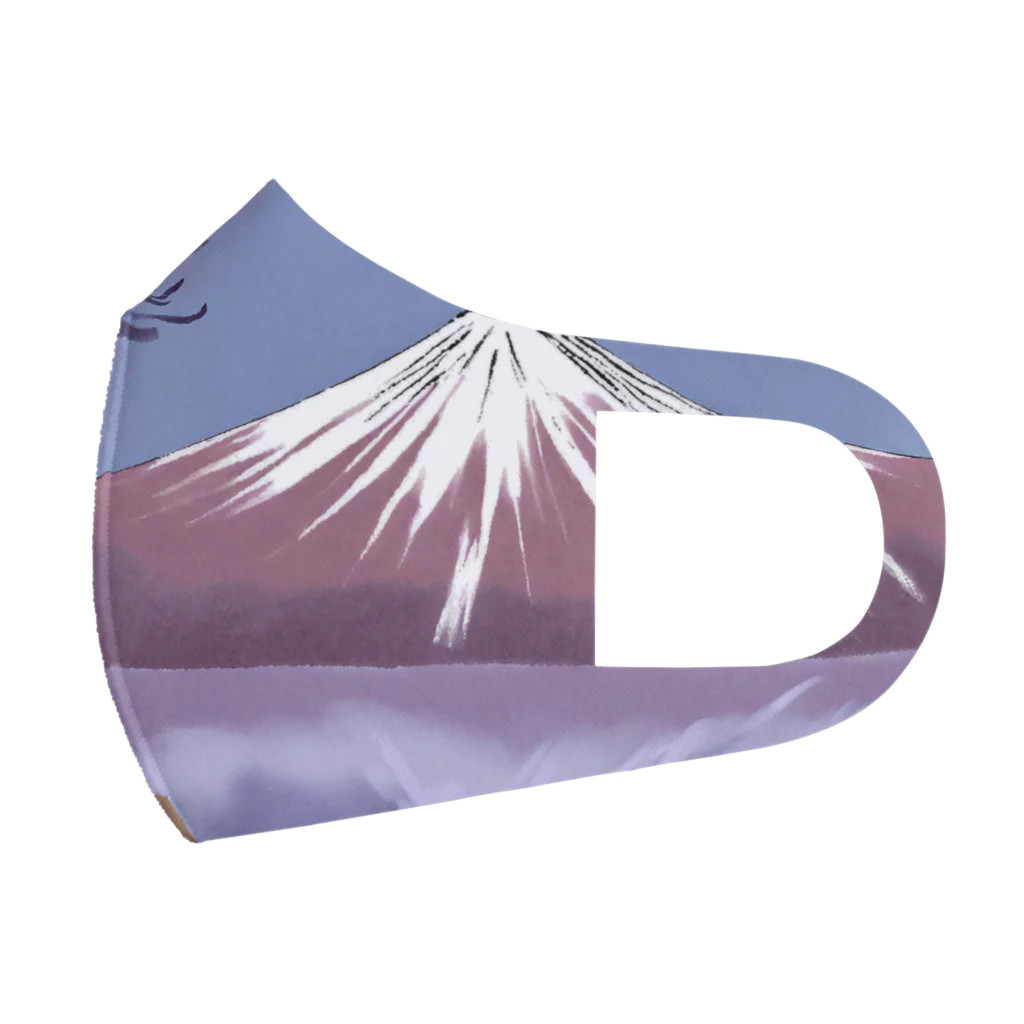 ZAKIIIショップの富士山アートコレクション Face Mask