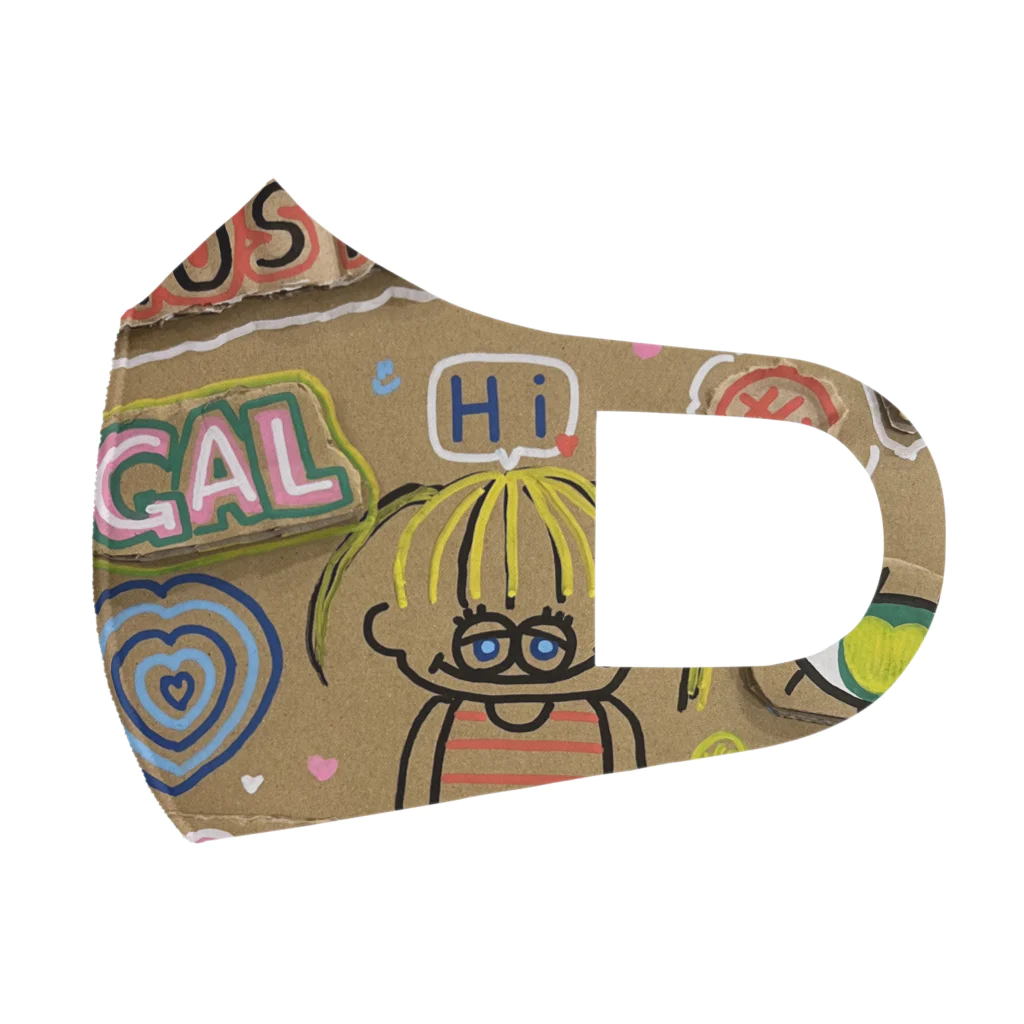 flânerのSuper Happy GAL♡ フルグラフィックマスク