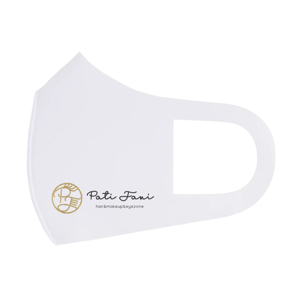 pati_faniのpati fani　ロゴ　横バージョン Face Mask