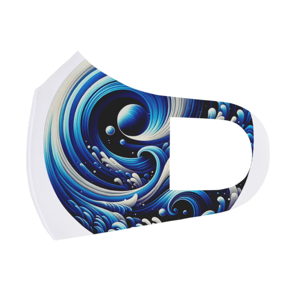 StarColorWaveの【三碧木星】guardian series “Aquarius” フルグラフィックマスク