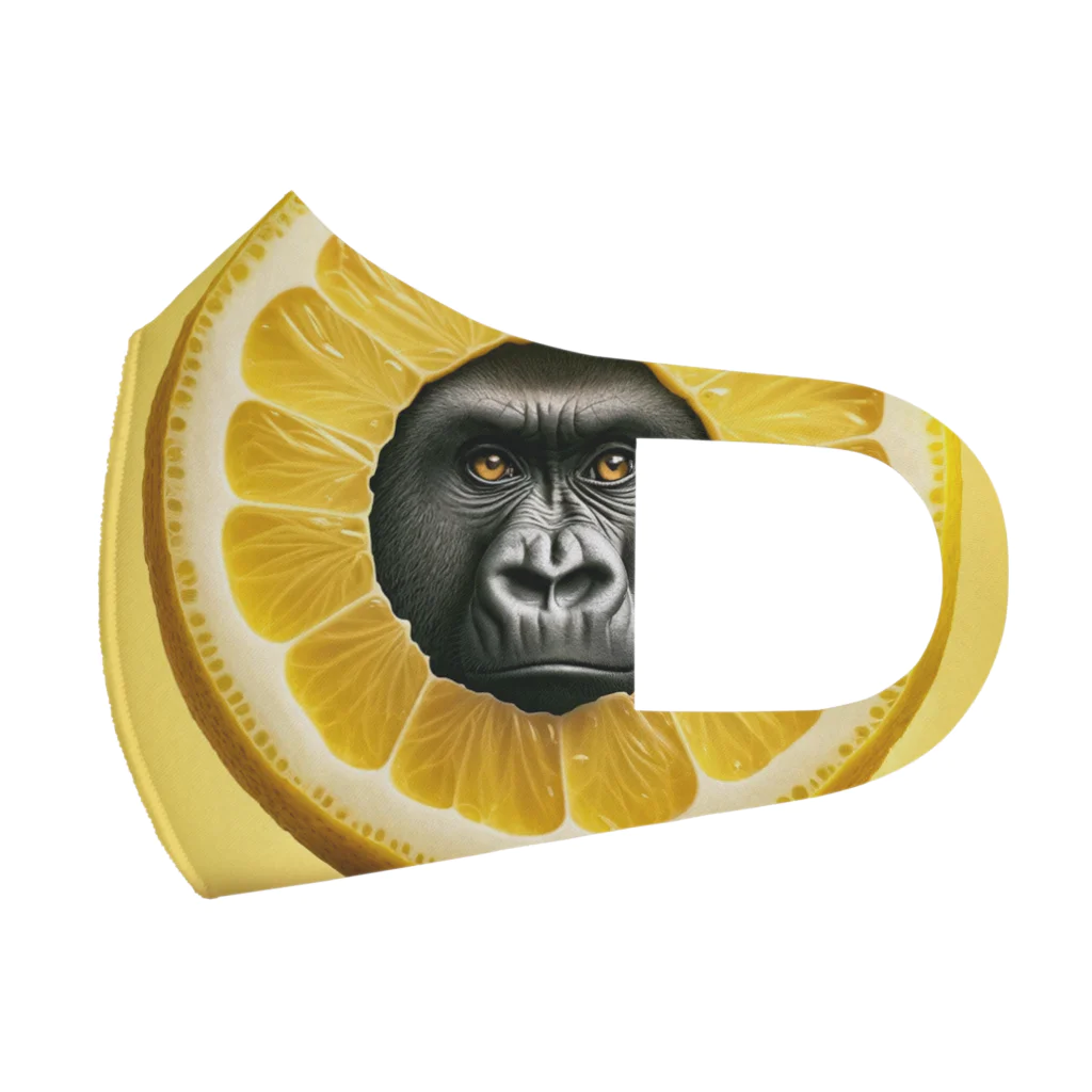 ゴリラショップのThe Mighty Gorilla Lemon  フルグラフィックマスク