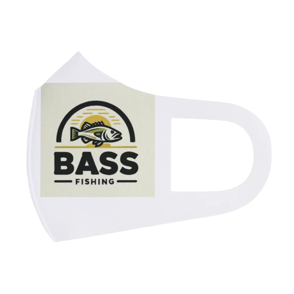 bassblocksのクラシカルバスロゴ Face Mask