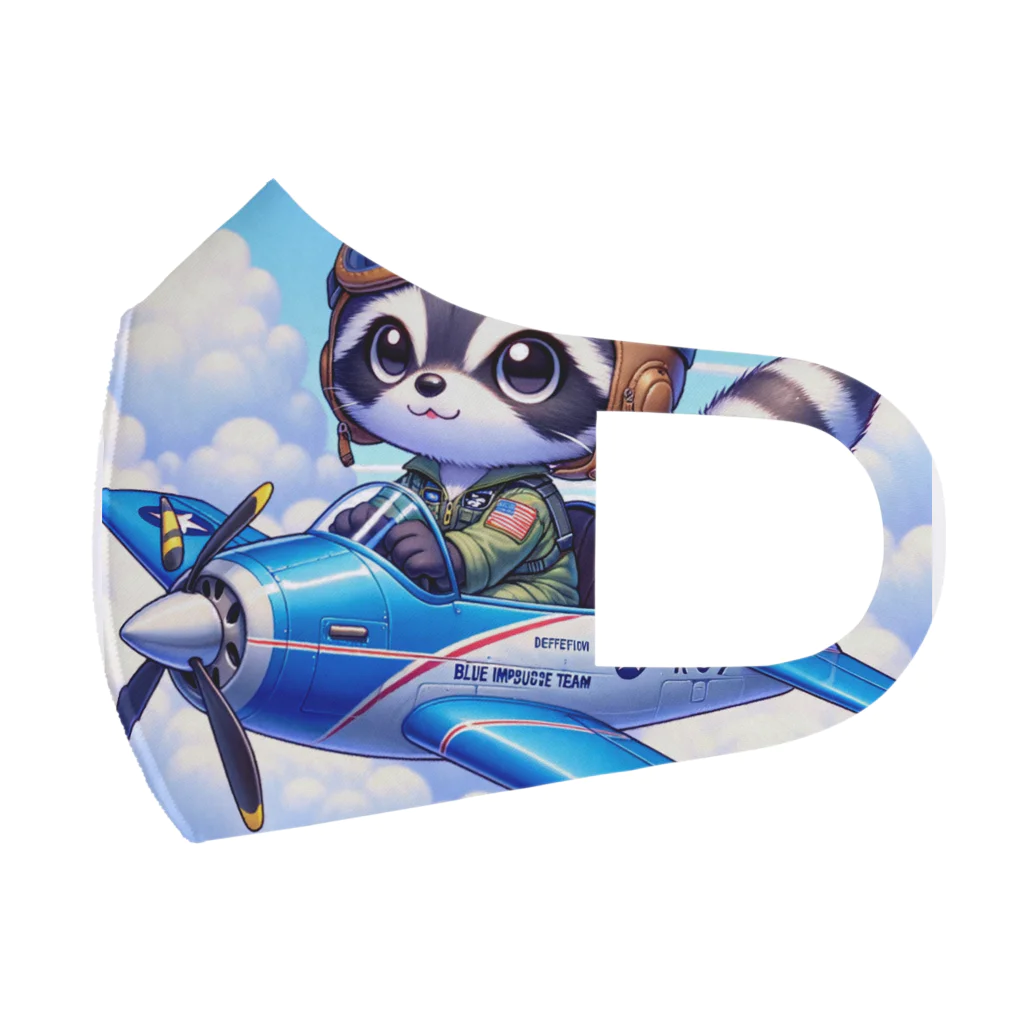 valtanamnのでふぉるめタッチな狸が操縦するレシプロ戦闘機 フルグラフィックマスク