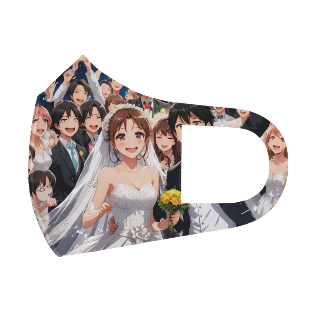 studio eizoの結婚式でハッピー♡ハッピー！ フルグラフィックマスク