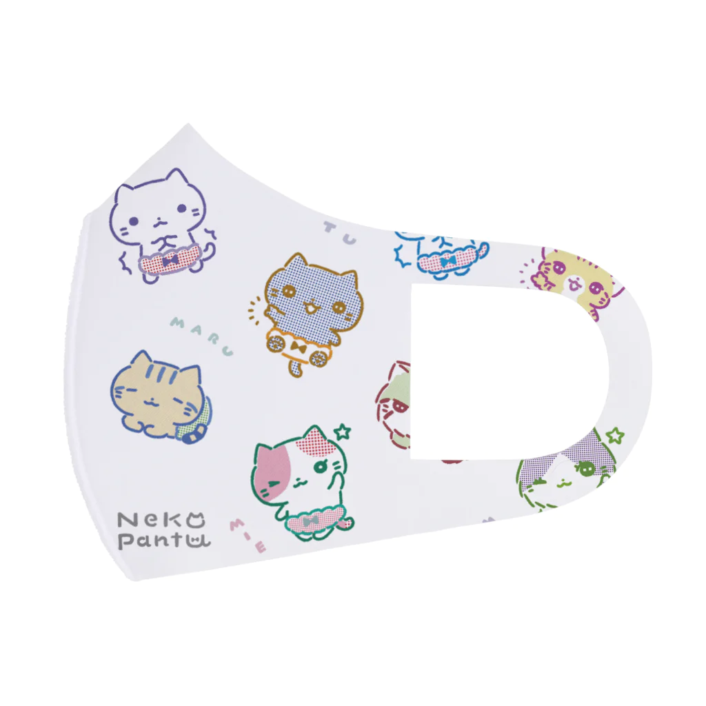 ねこぱんつのぱんつまるみえ！ Face Mask