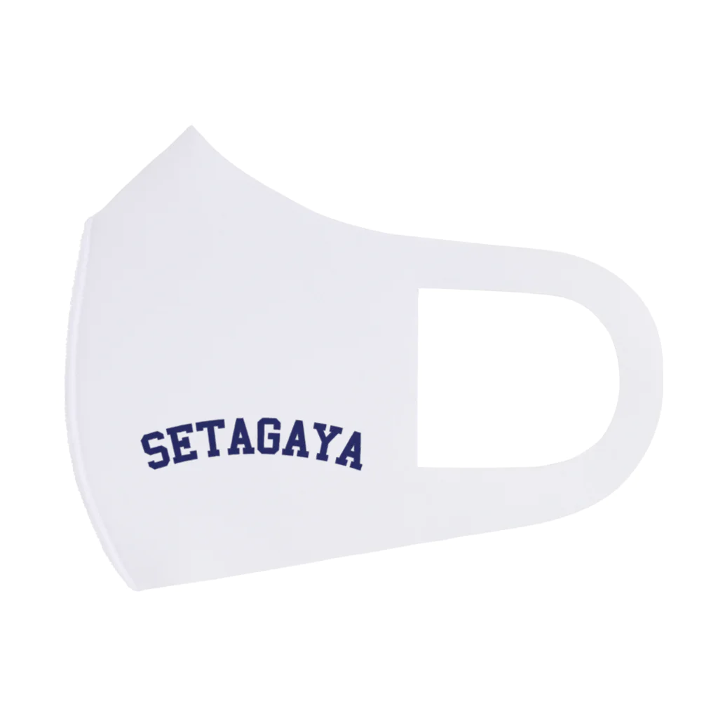 せたが屋さんの世田谷グッズ　ネイビーロゴ（setagaya item） Face Mask