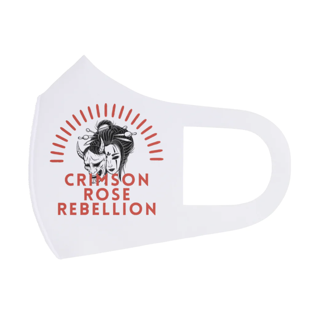 CHIBE86のCrimson Rose Rebellion Face Mask