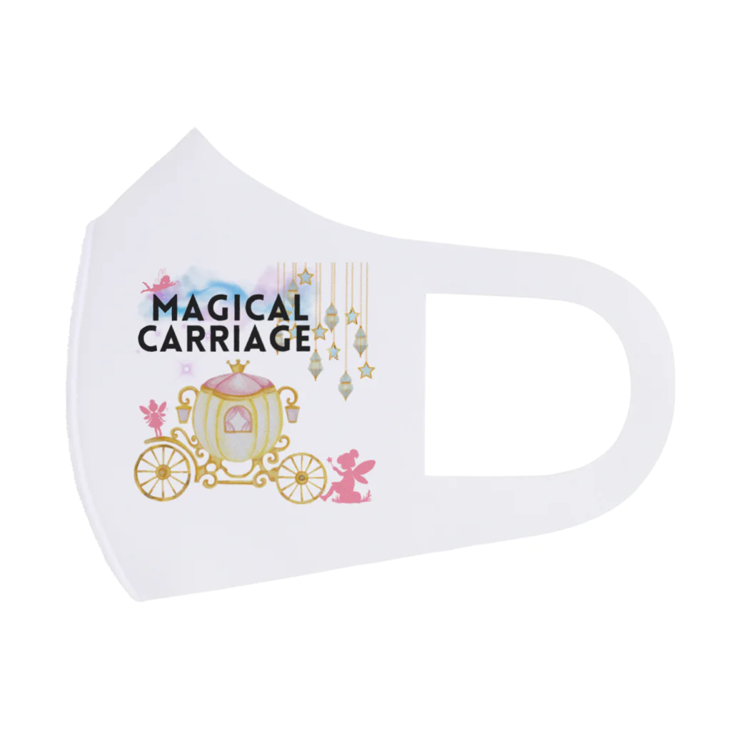 CHIBE86のMagical Carriage (魔法の馬車) Face Mask