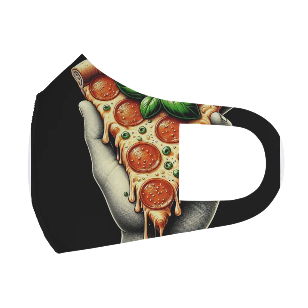 yuriseのおしゃれなpizzaのグッズ Face Mask