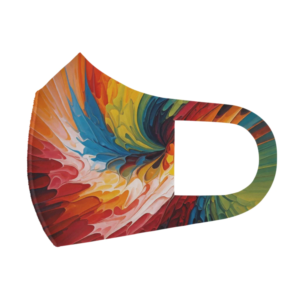 Rock_d_o_dのスパーク Face Mask