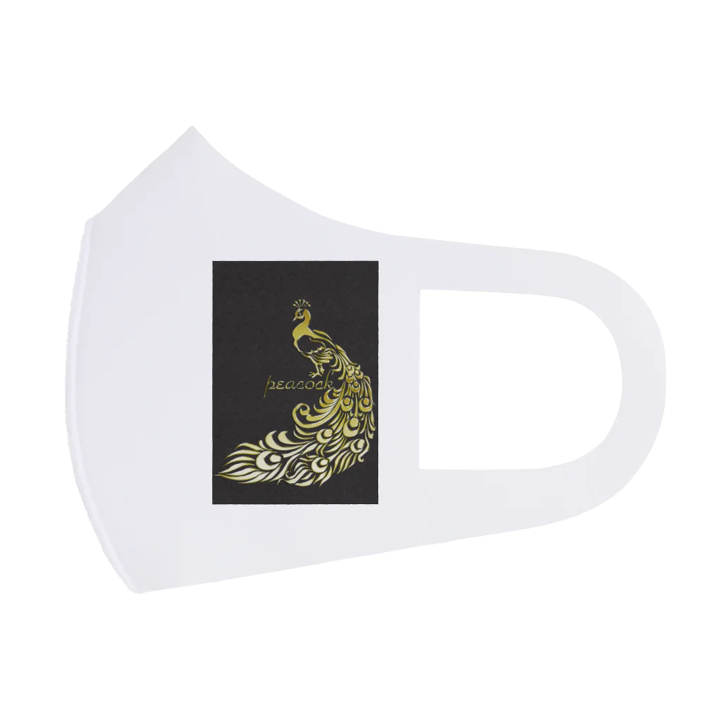 Ａ’ｚｗｏｒｋＳの黄金孔雀 フルグラフィックマスク