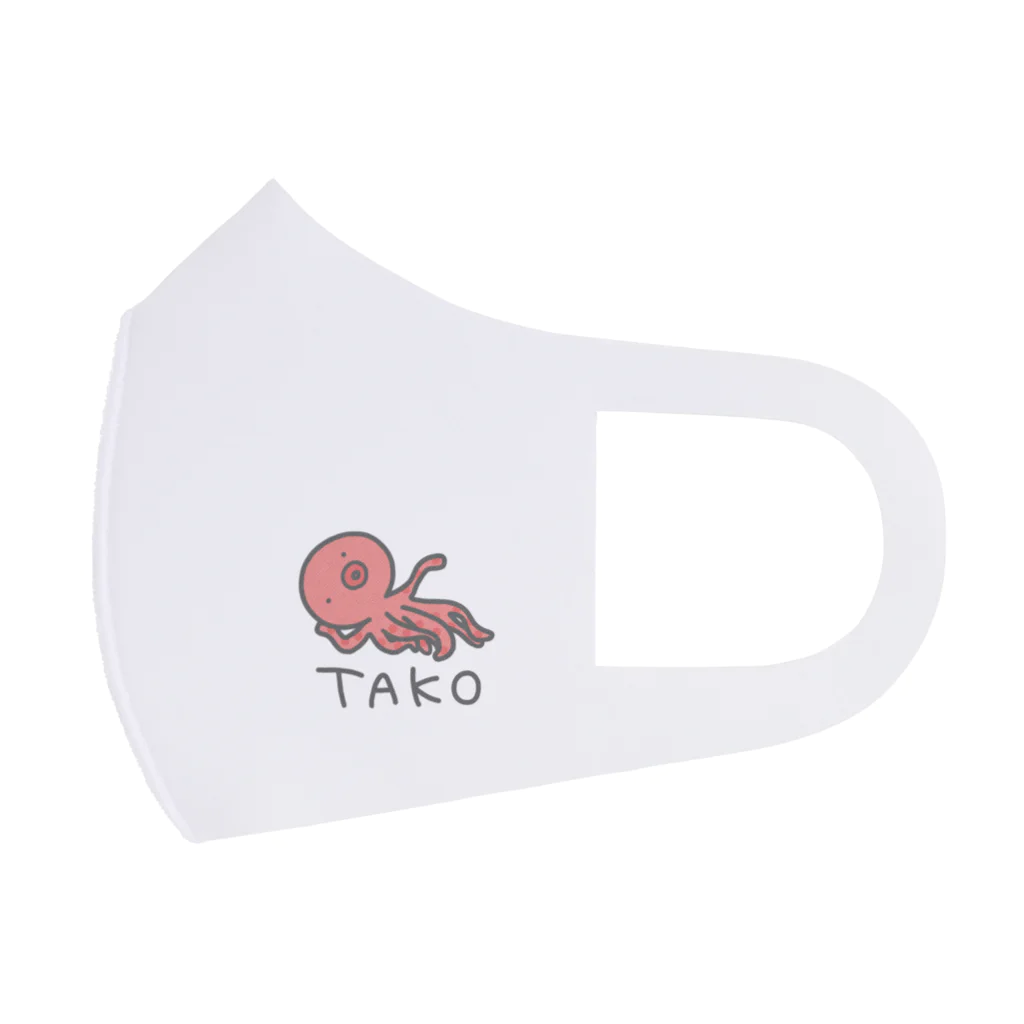 千月らじおのよるにっきのTAKO(色付き) フルグラフィックマスク