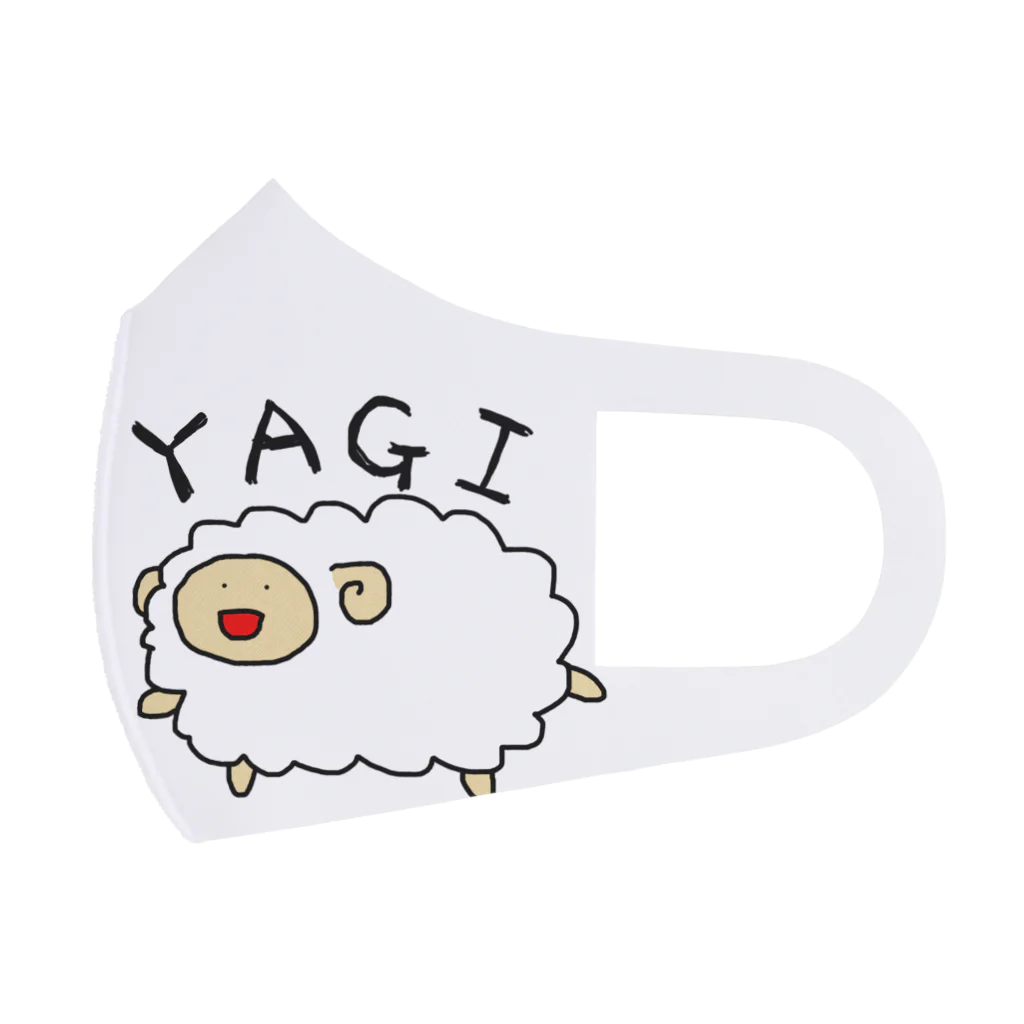 yomogidangoのYAGI! フルグラフィックマスク