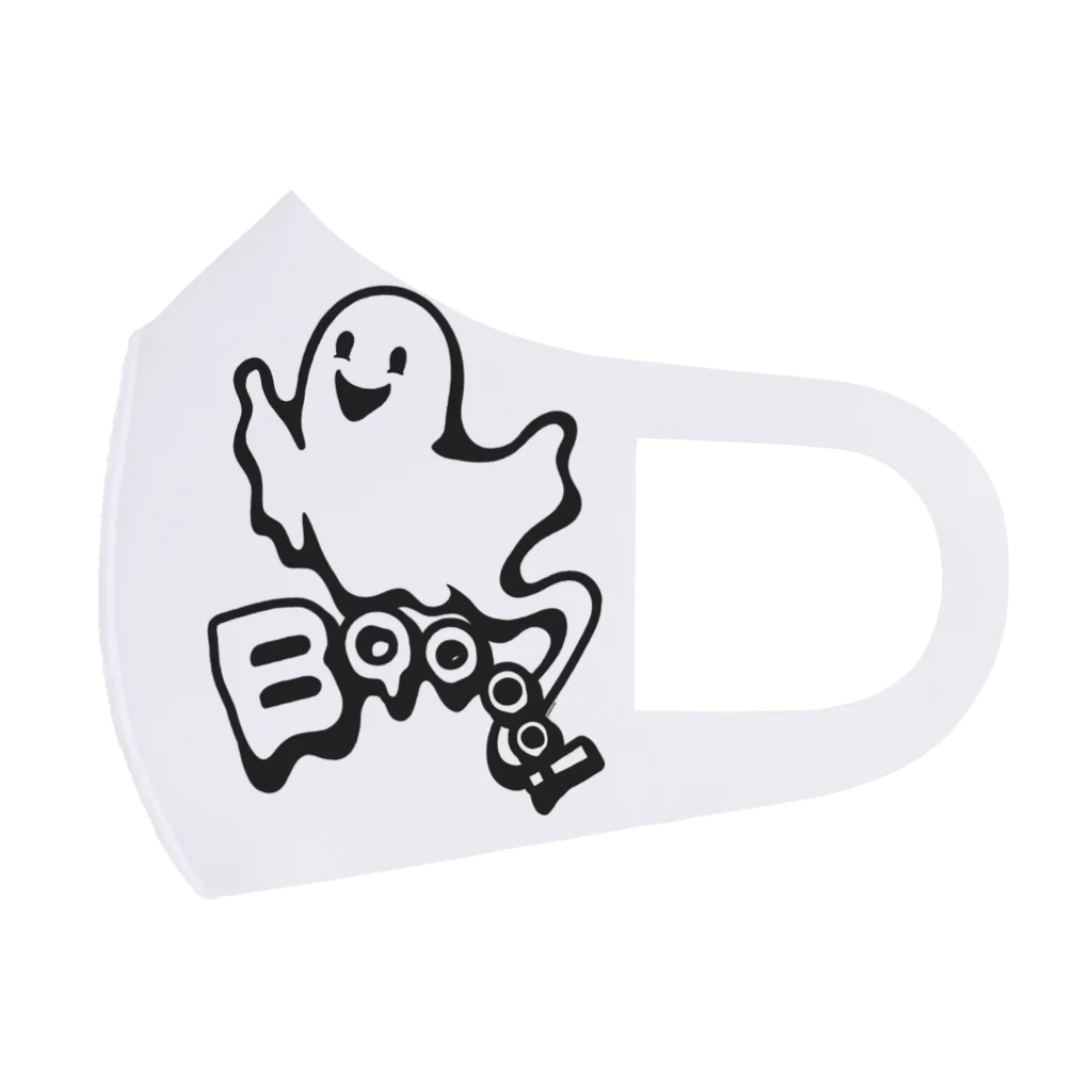 Cɐkeccooのおばけちゃんばぁ!(Boo!ゴースト) フルグラフィックマスク