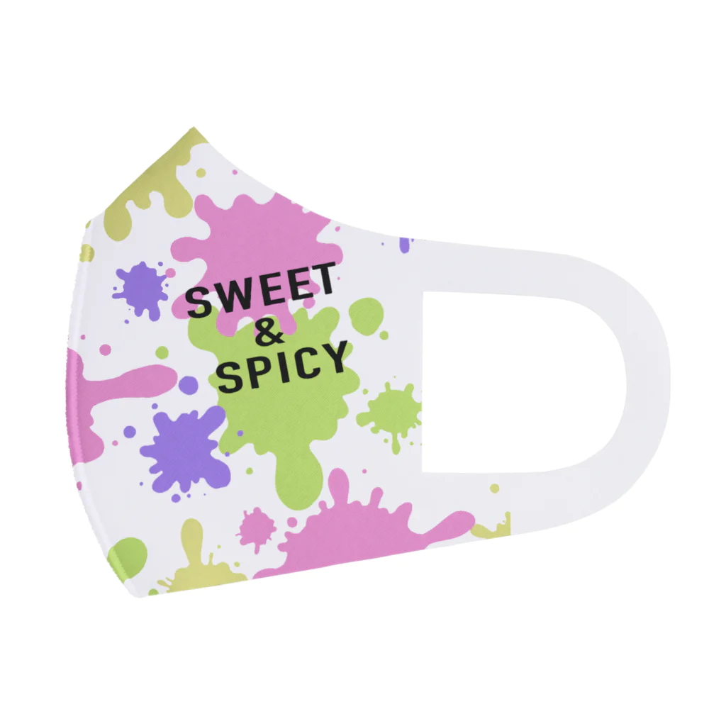 SWEET＆SPICY 【 すいすぱ 】ダーツのすいすぱスプラッシュ フルグラフィックマスク