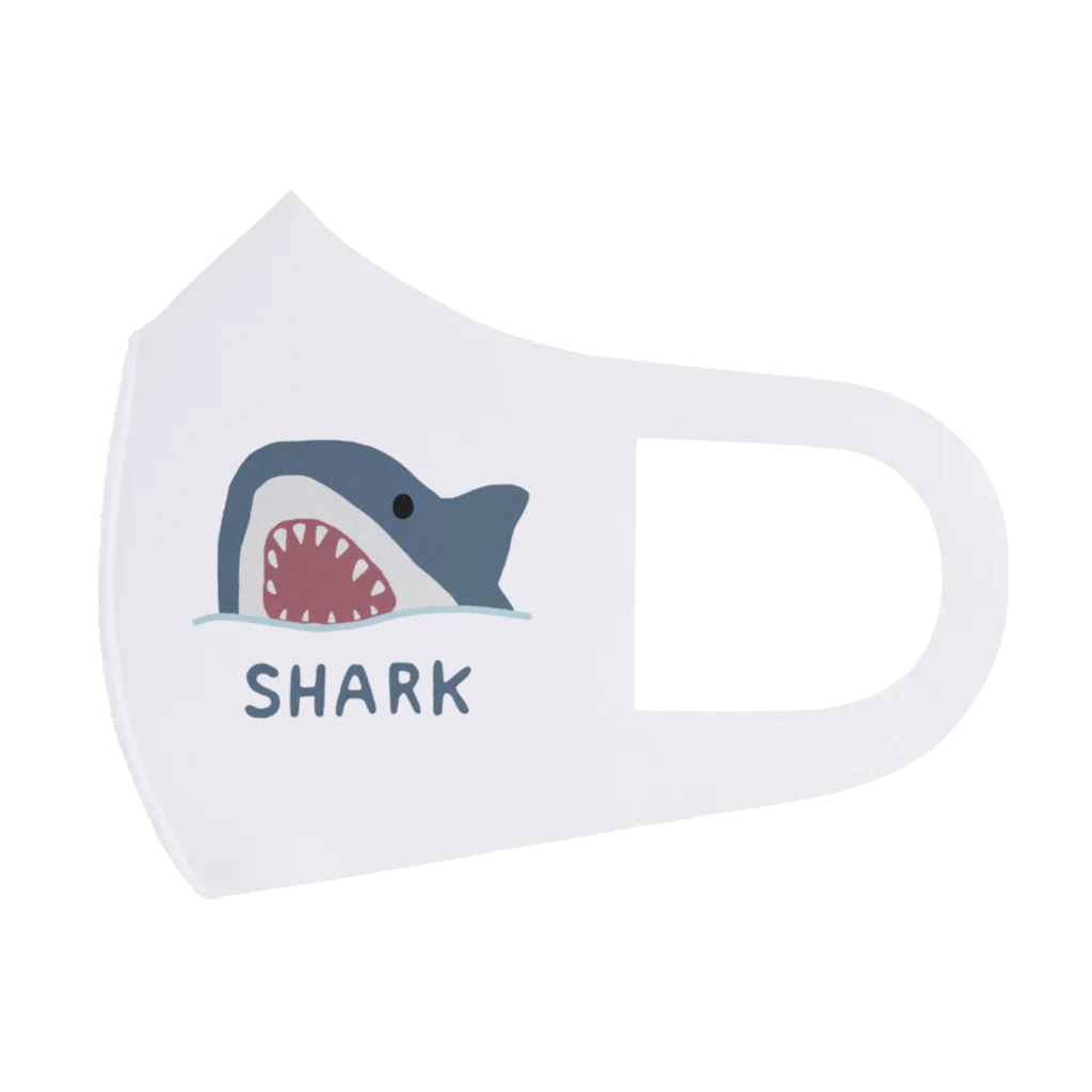 すとろべりーガムFactoryのサメ フルグラフィックマスク